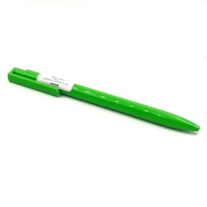 Ручка гелевая черная/green К1043