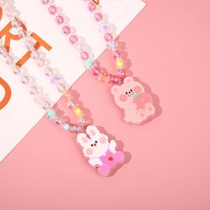 Ожерелье детское светящееся Cute Rabbit Y