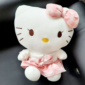 Игрушка мягкая Hello Kitty In A Plaid Dress 40см I